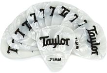 TAYLOR 80713 CELLULOID 351 PICKS, ABALONE