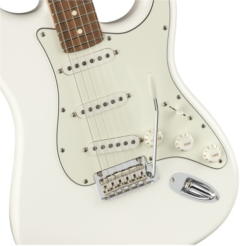 FENDER PLAYER Stratocaster PF Polar White фото 3