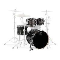 DRUM WORKSHOP SHELL SET PERFORMANCE FINISH PLY Pewter Sparkle 809166