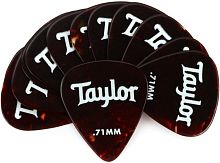 TAYLOR 80775 CELLULOID 351 PICKS, ABALONE